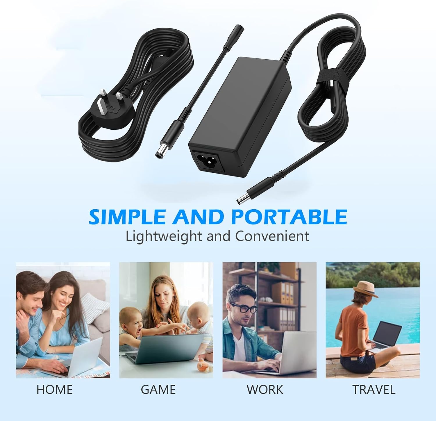 Thumbnail 6 de Givehooy Givehooy-Usbc-chg-01 65W Dell Laptop Charger, 19.5V