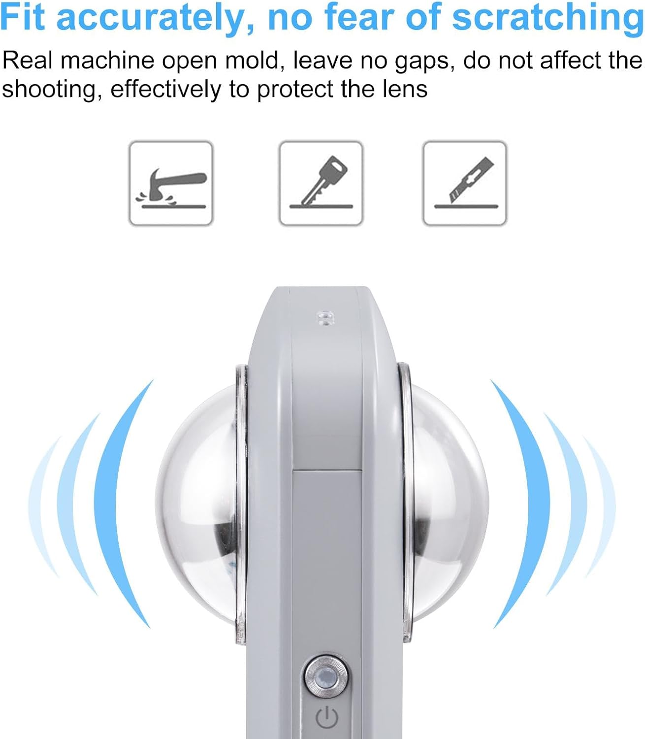 Detalle de PULUZ Lens Guards for Ricoh Theta SC2 lens protector