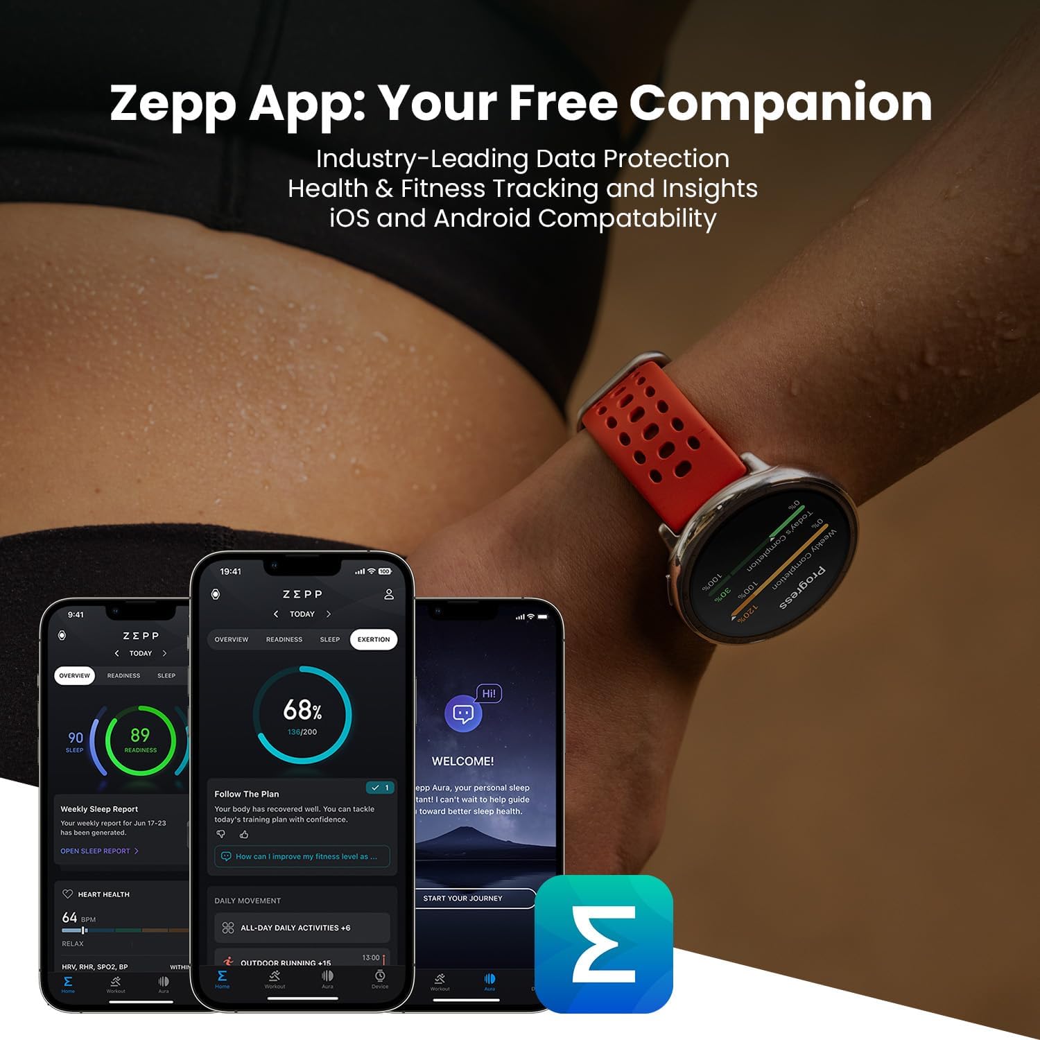 Detalle de Amazfit Active 2 Smart Watch 44mm with GPS Maps and 160+ Sport Modes