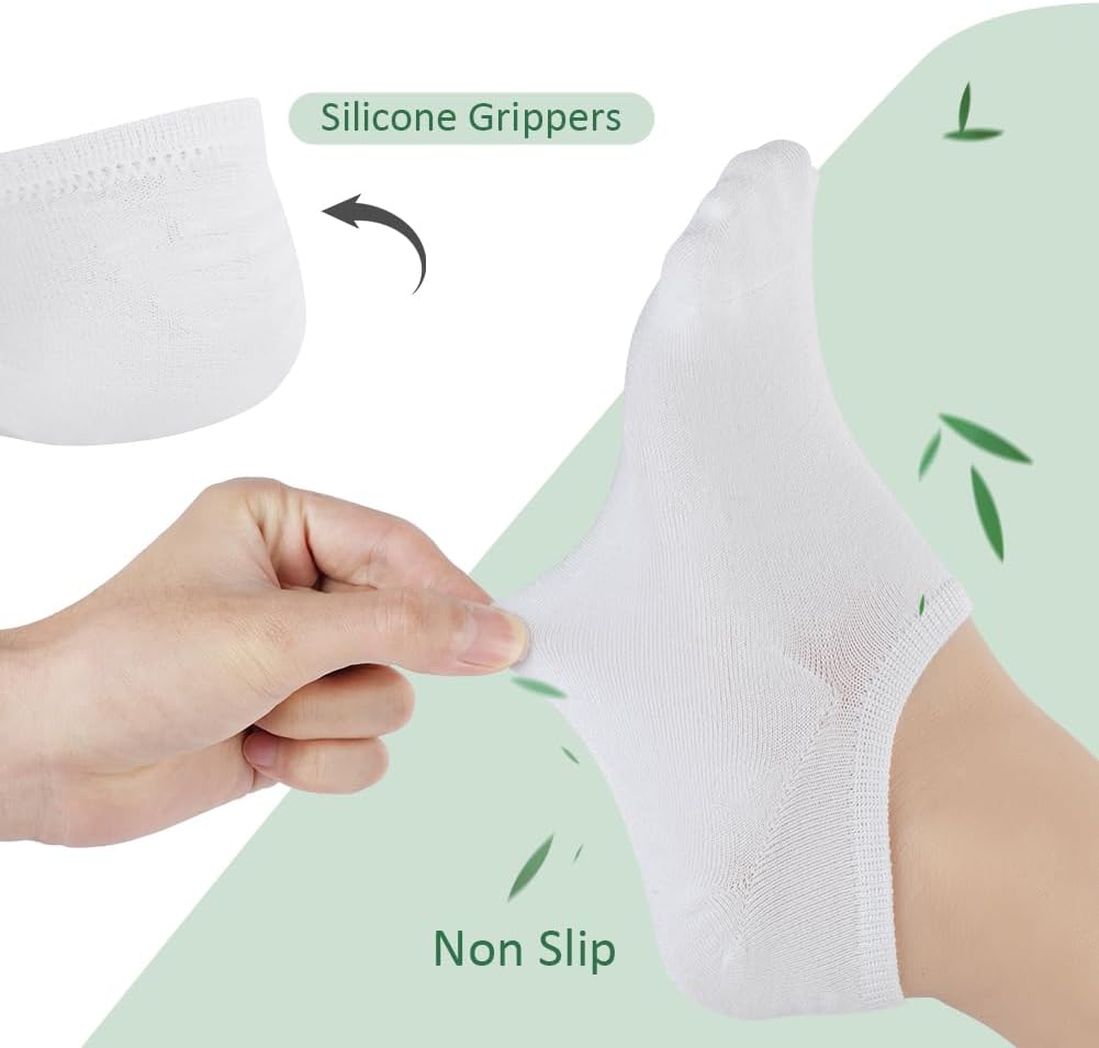 Thumbnail 3 de OFFCUP Bamboo Trainer Socks, 6-Pair Low-Cut No-Show Socks