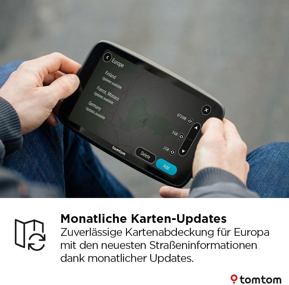 Thumbnail 4 de TomTom LKW-Navi GO Professional 2. Generation – LKW-Routen & Echtzeit-Verkehr auf 5-Zoll Touchscreen