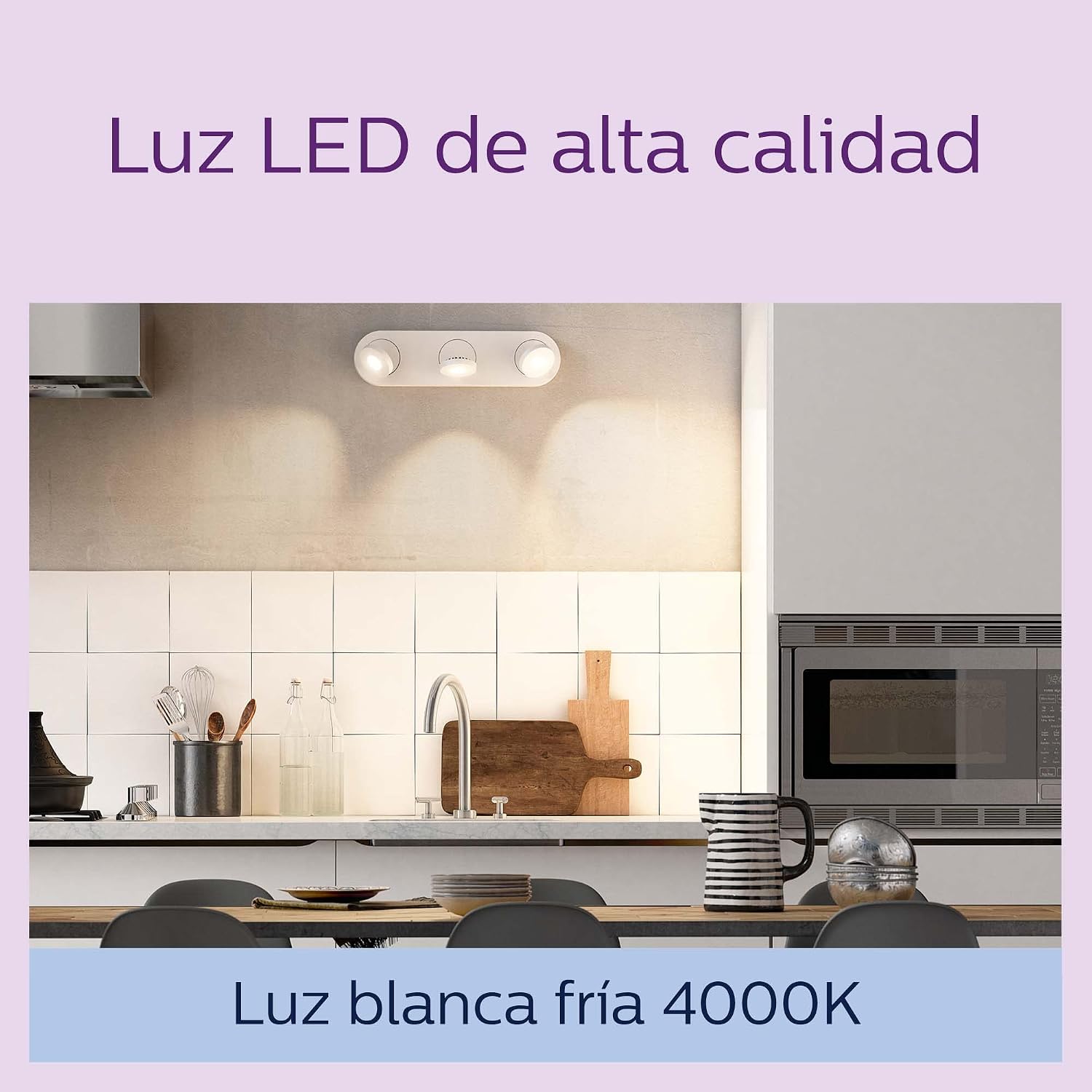 Thumbnail 3 de Philips Bombilla LED GU10 50W Pack 6