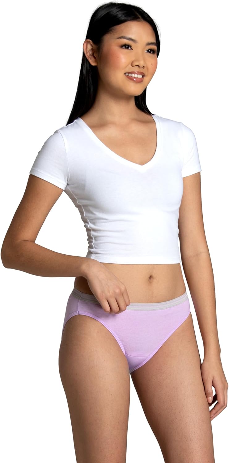 Thumbnail 1 de Fruit of the Loom Women’s Eversoft Cotton Underwear Multipack (12-Pack) — Tag-Free & Breathable