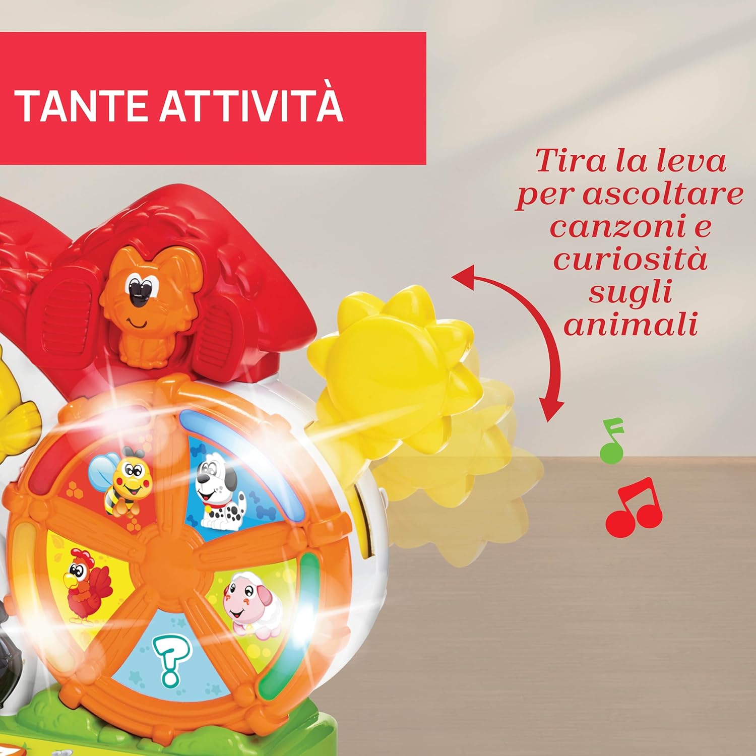 Thumbnail 6 de Chicco Fattoria Parlante Bilingue: Fattoria Educativa Interattiva per Neonati e Bambini 1–4 Anni