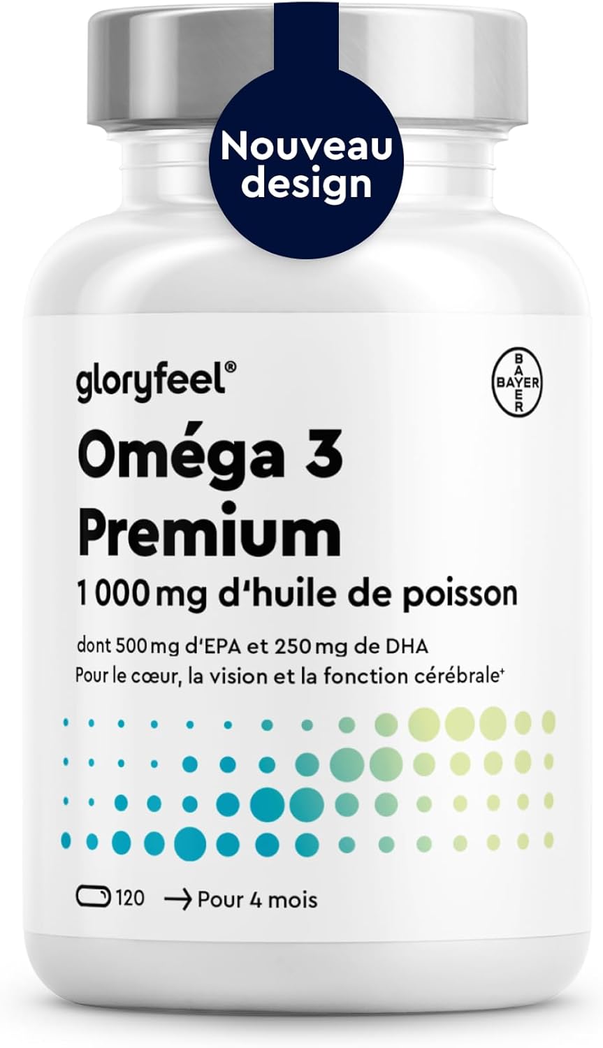Detalle de Oméga 3 Huile de Poissons Sauvages 500 mg EPA