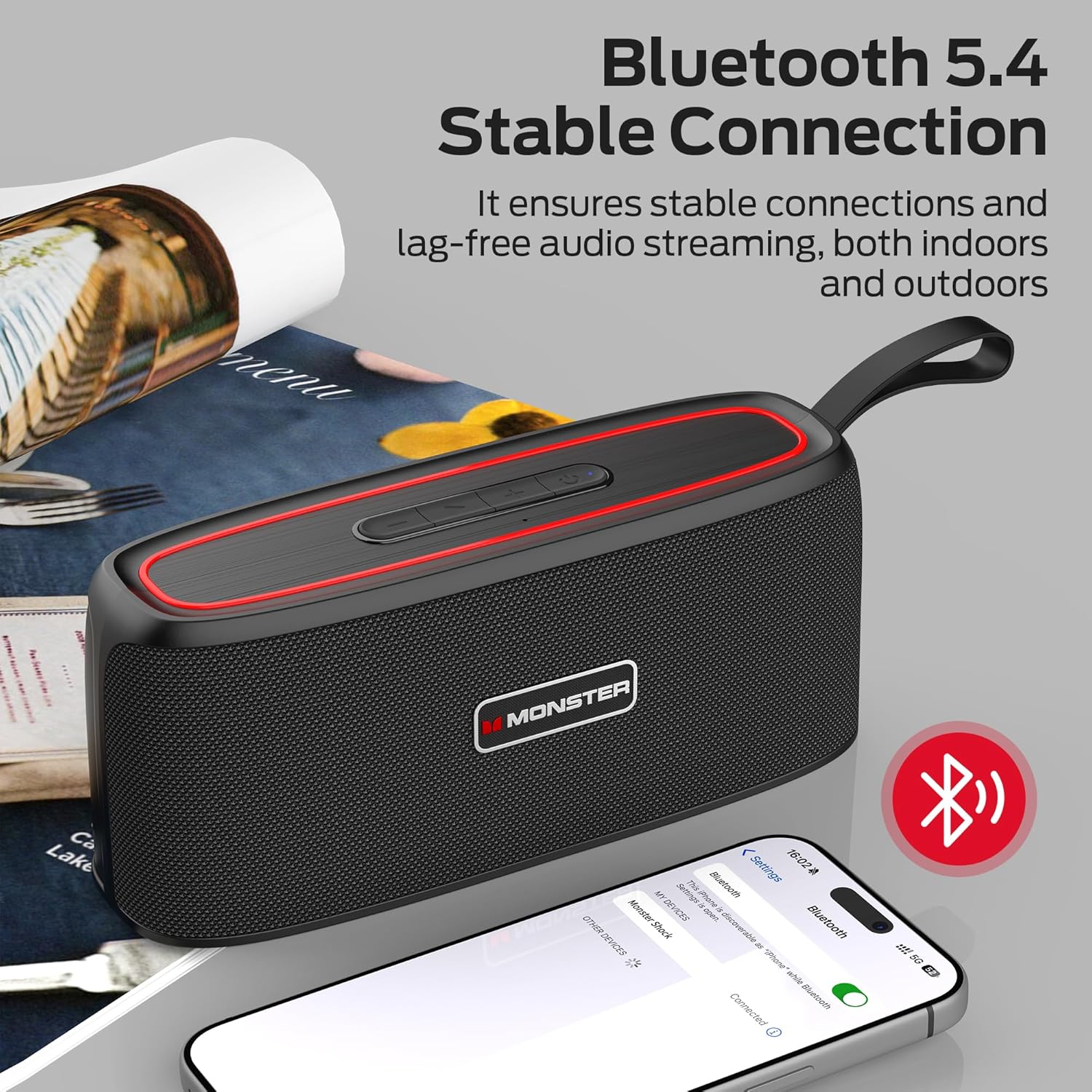 Detalle 2 de Oraolo portable Bluetooth speaker 30W