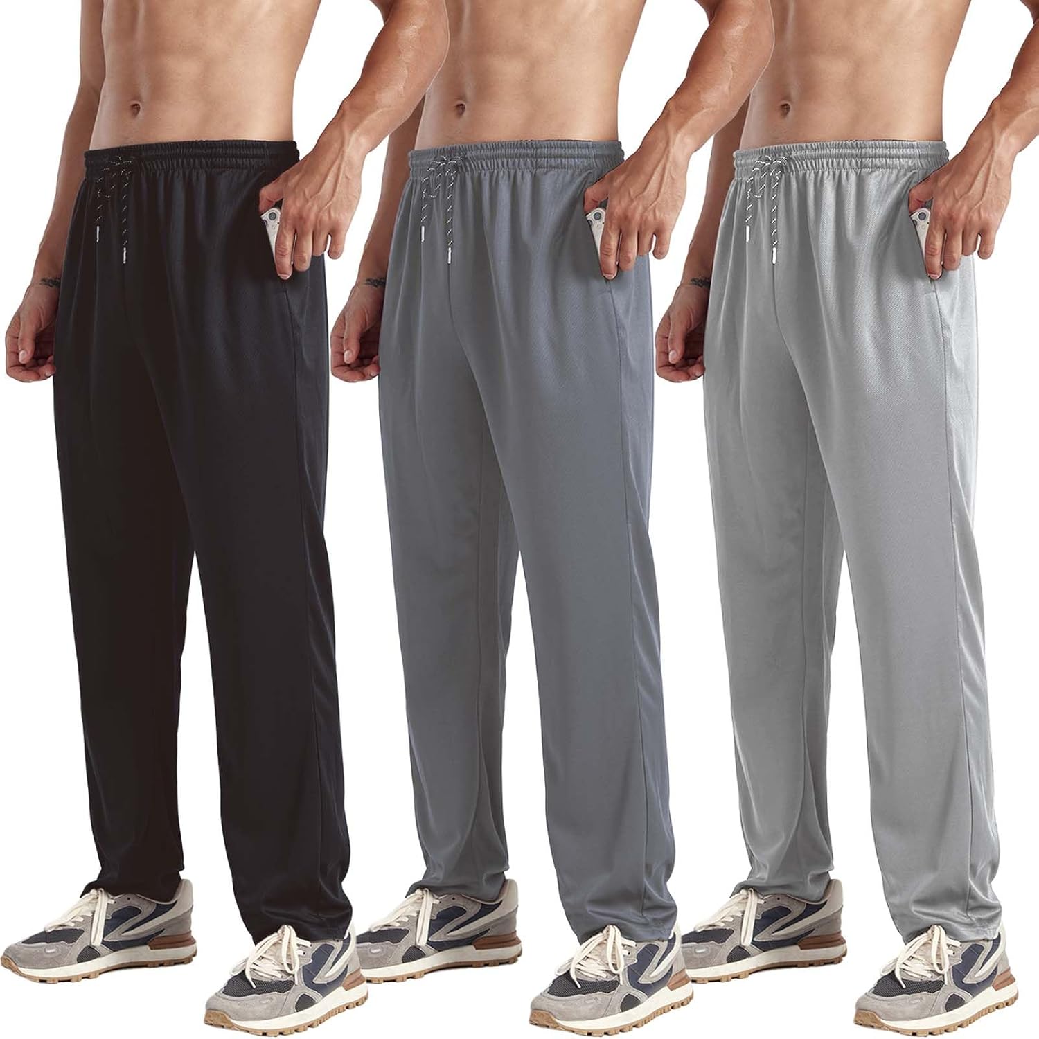 Detalle de ZH Men's Sweatpants 3-Pack