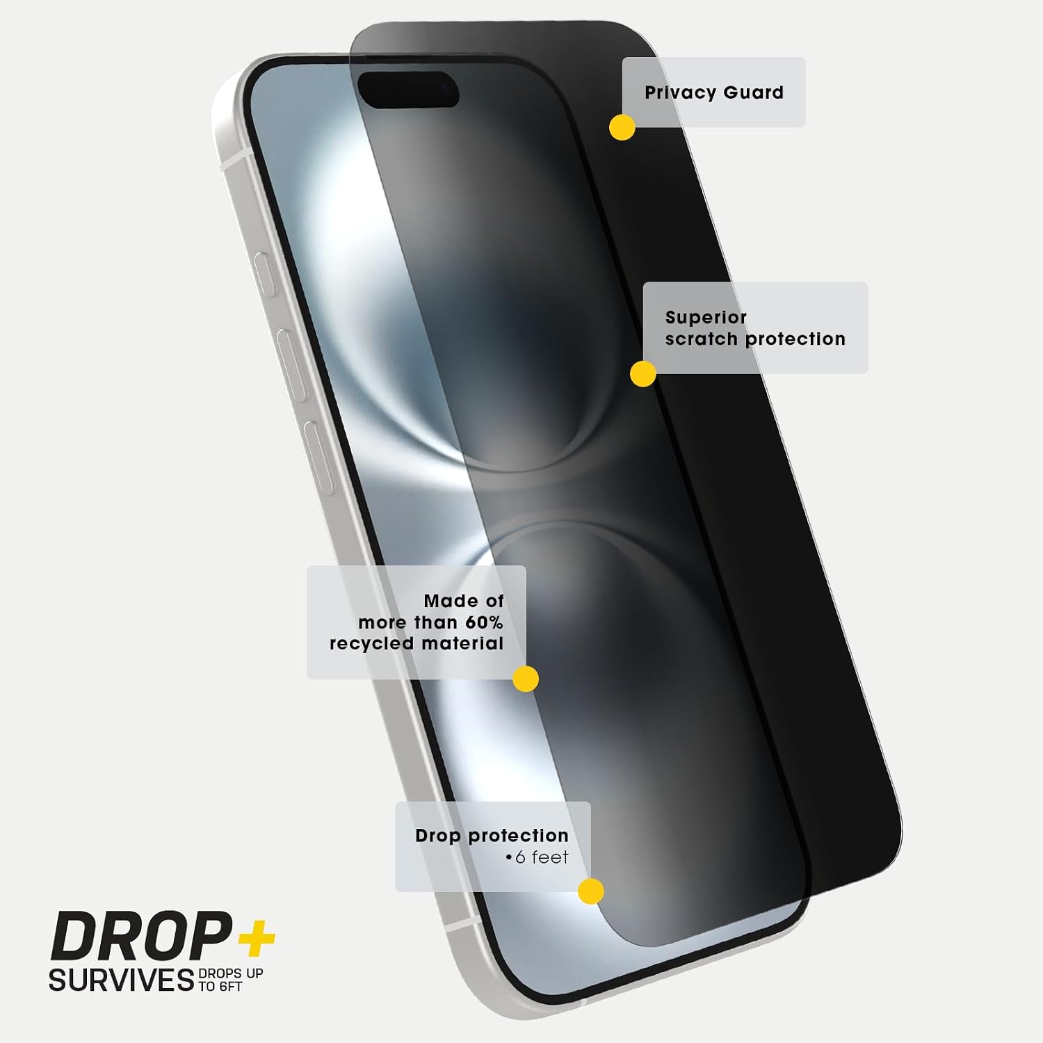 Thumbnail 4 de OtterBox Protecteur Pro Glass iPhone 16 Pro