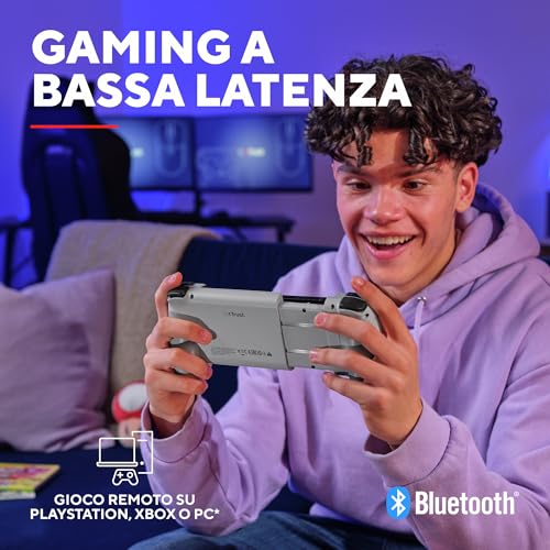 Detalle de GXTrust Mylox Controller per Telefono Bluetooth – Gamepad Wireless Grigio