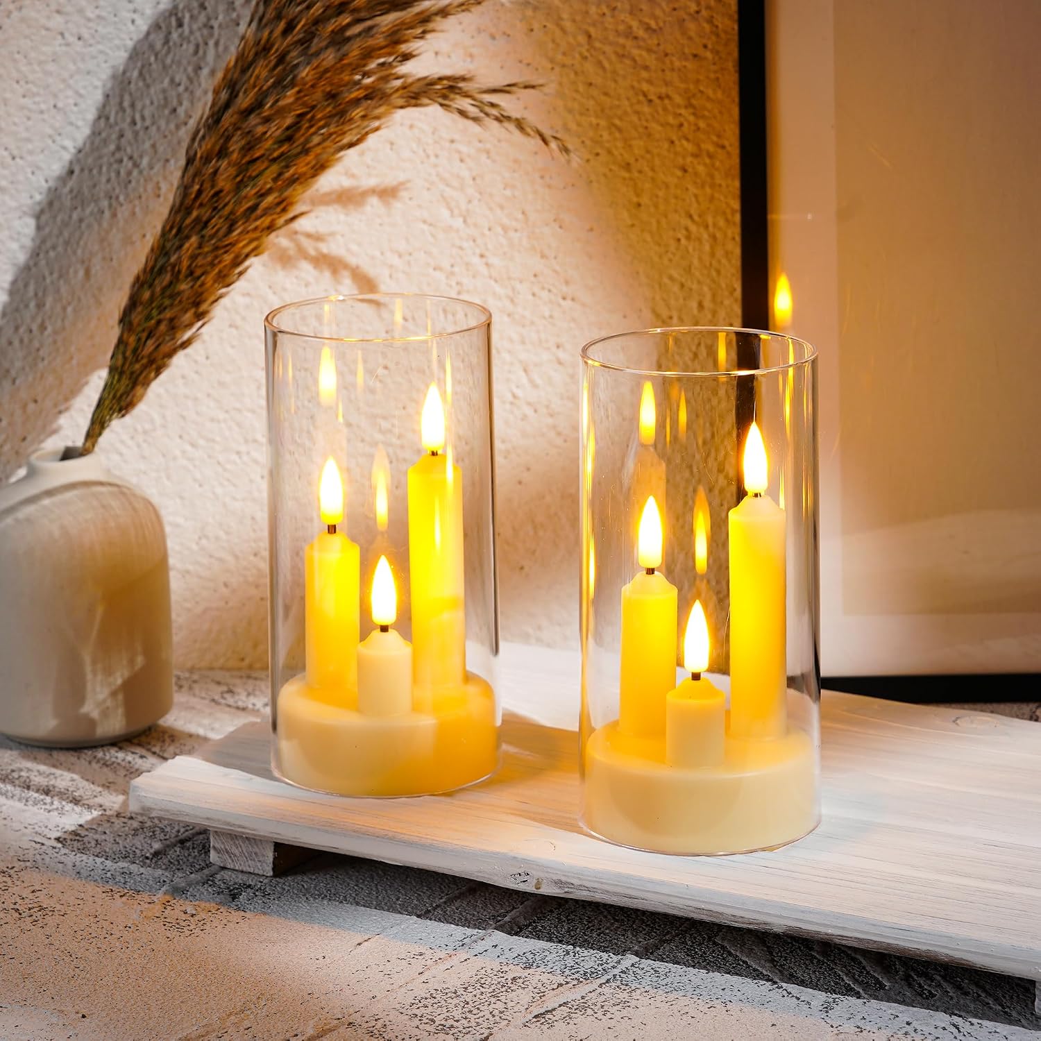 Thumbnail 3 de Da by Vela LED sin llama con control remoto y temporizador 🕯️ Duo de velas decorativas