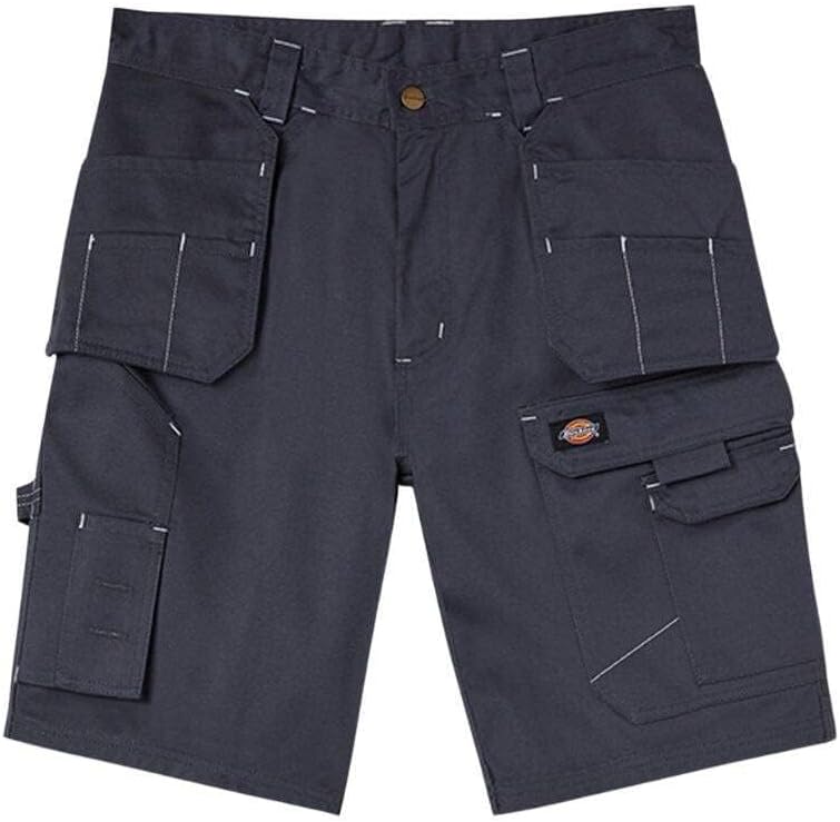 Detalle 2 de Dickies Redhawk Pro – szare szorty robocze, regularny krój, 8 kieszeni