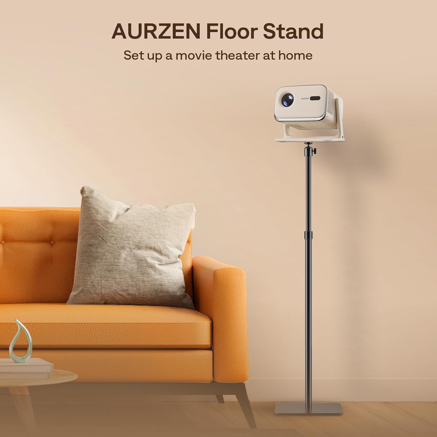 Thumbnail 5 de Aurzen Projector Stand — Adjustable Stand with 1/4-Inch Screw, compatible with TMY, HAPPRUN, Yaber and more