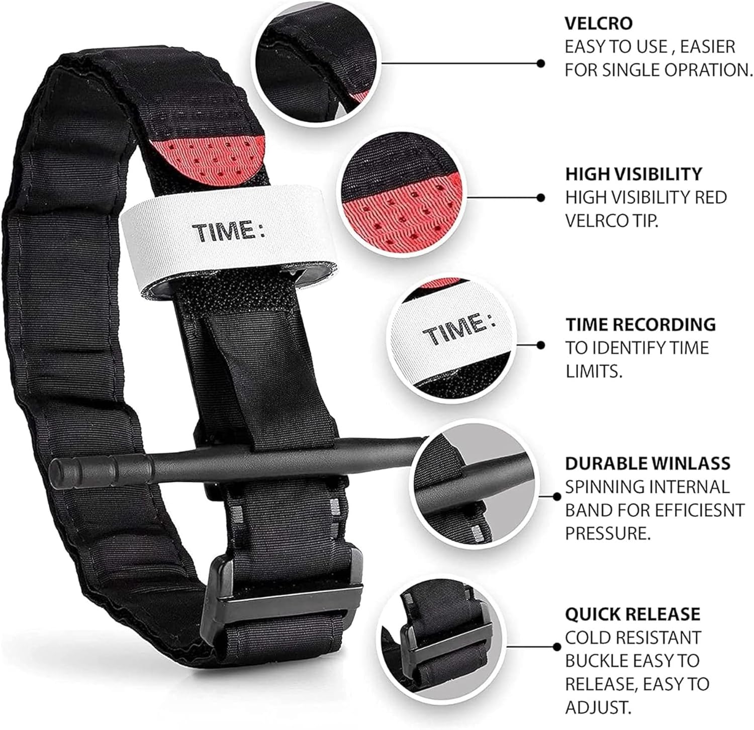Detalle 2 de Erste Hilfe Set: Medizinische Taktische Tasche – 17-in-1 Notfallkit für Camping, Jagd, Wandern & Alltag