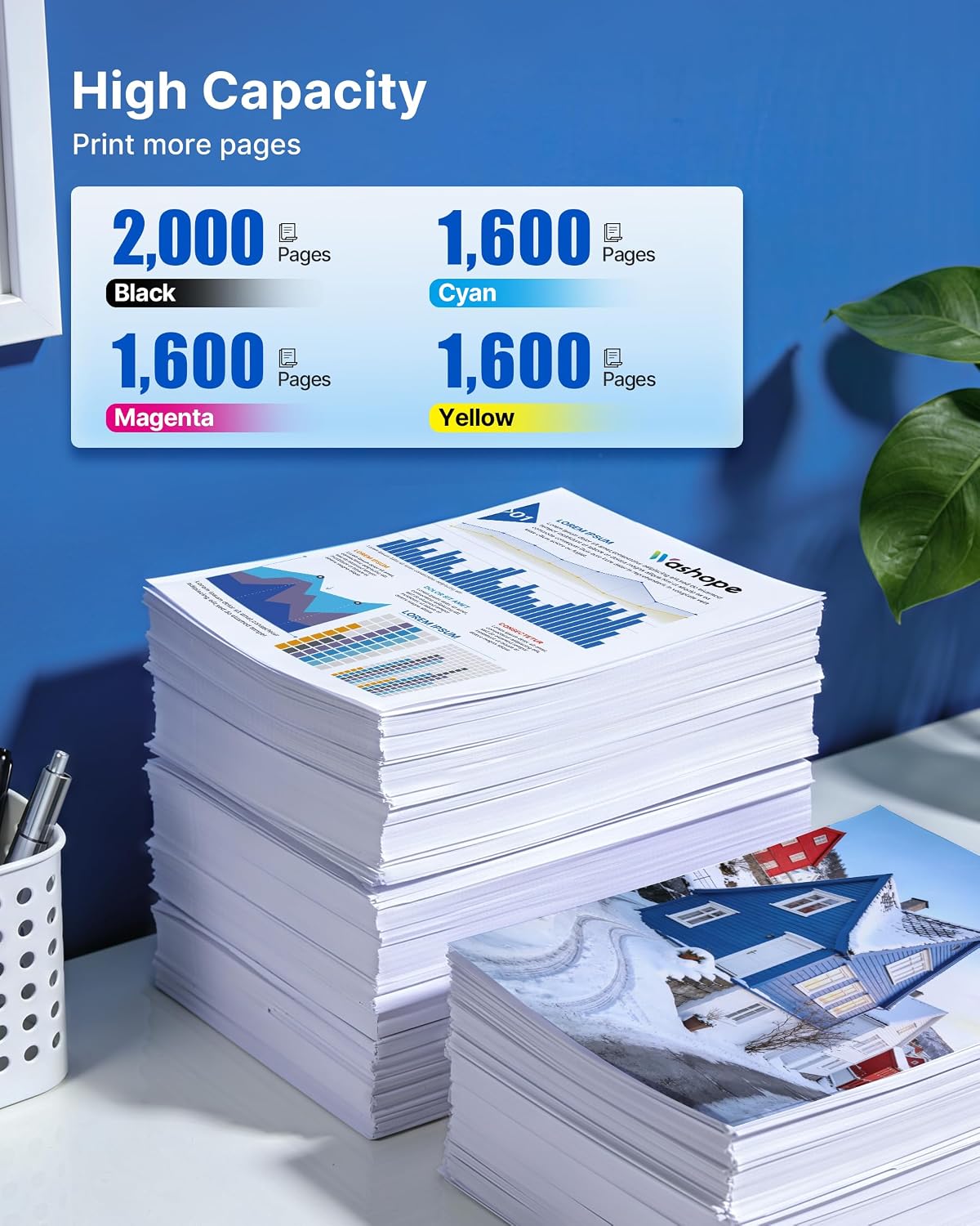 Thumbnail 2 de Washope 963XL Multipack: HP 963XL Ink Cartridges for OfficeJet Pro 9010 Series