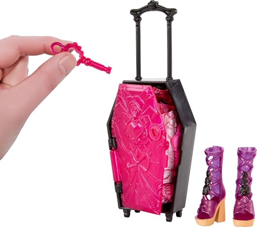 Detalle de Monster High Skulltimate Secrets Draculaura Muñeca - Destination Gore-geous Oasis