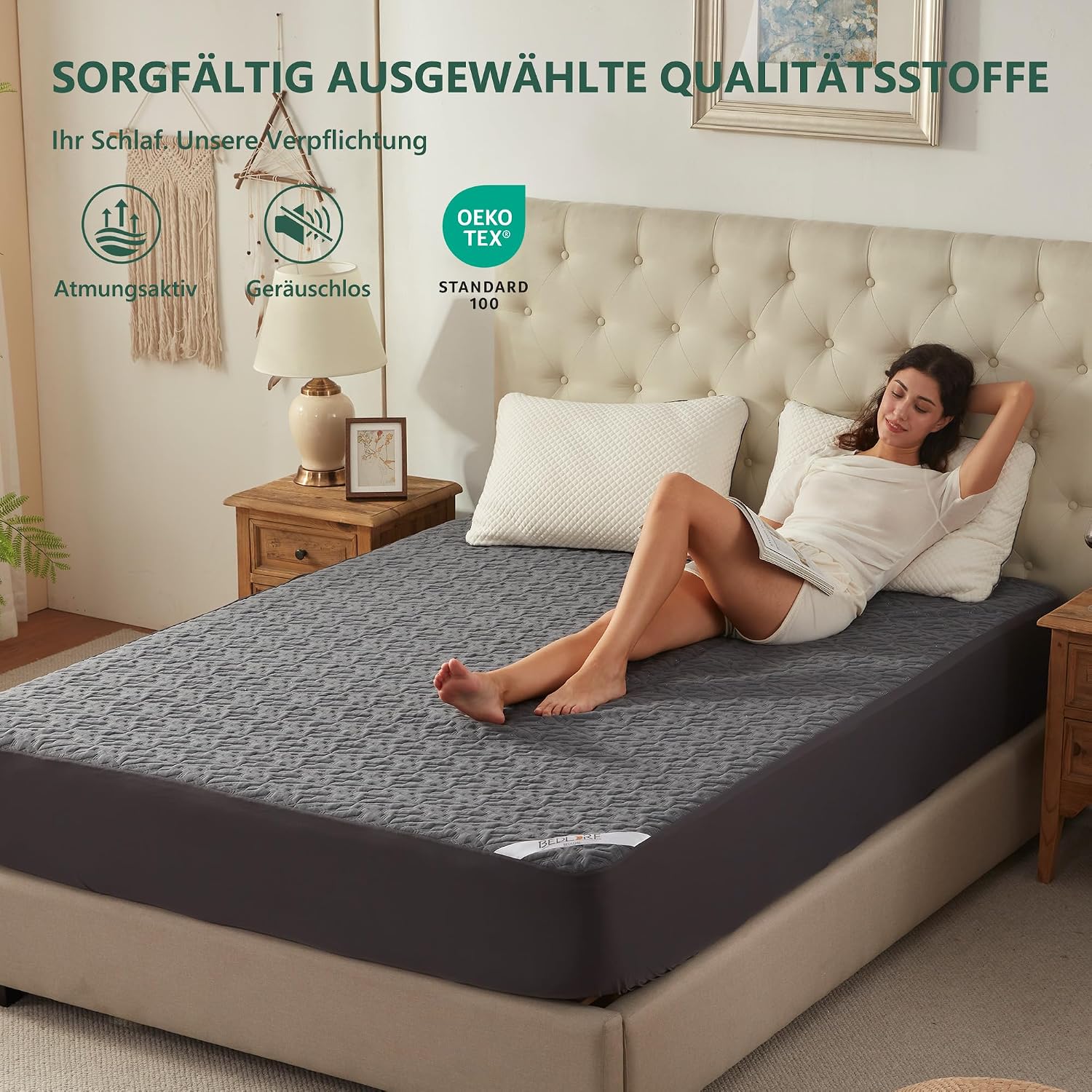 Detalle 1 de Matratzenschoner 180x200 cm von BEDLORE