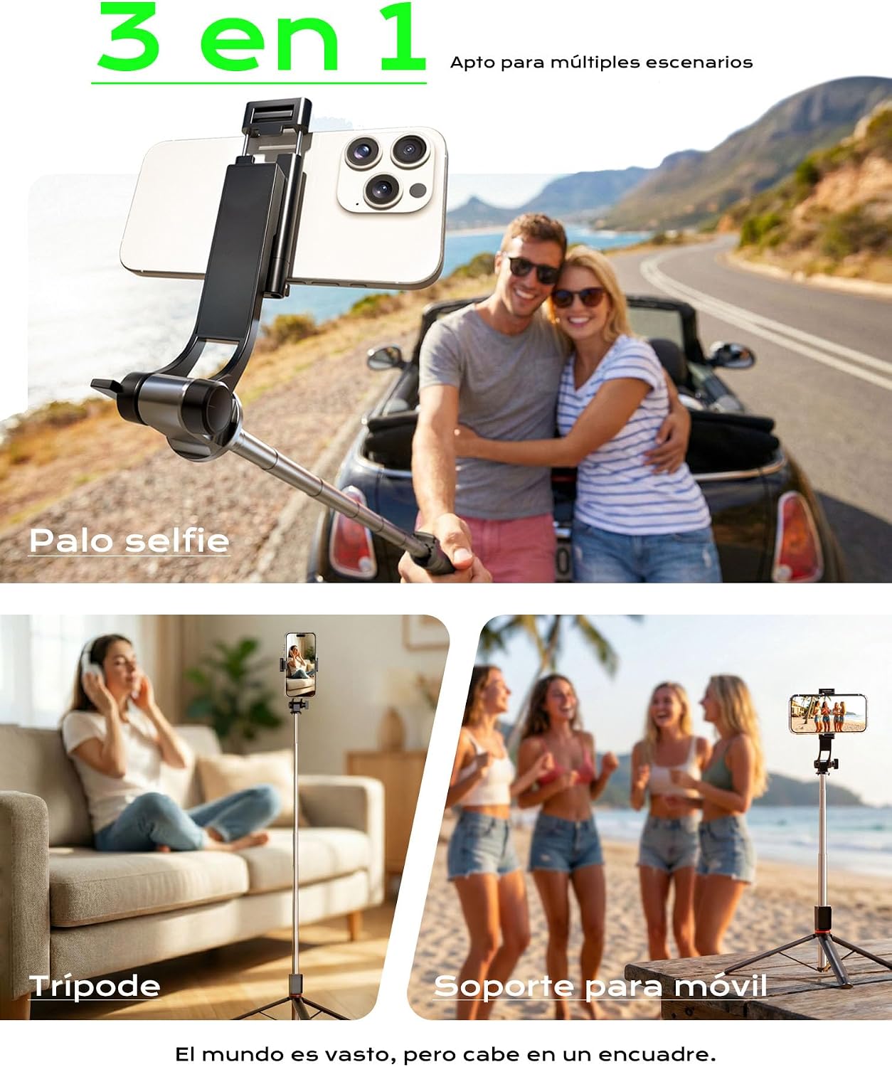 Detalle 2 de daidora Palo Selfie 170 cm