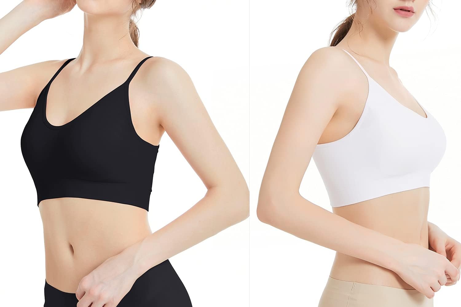 Detalle de Padded bralette 3 pack for everyday comfort