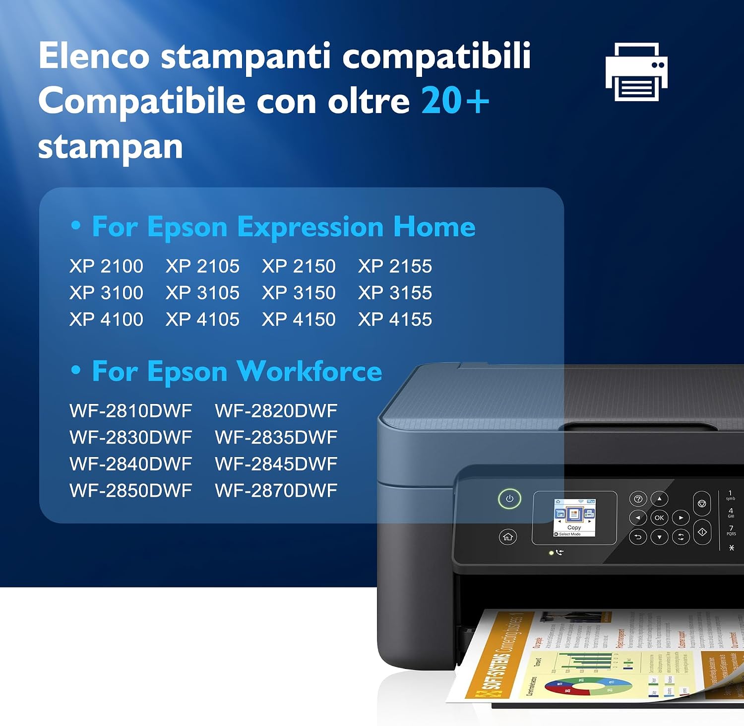 Detalle 2 de Meagiis Cartucce 603XL Compatibili per Epson Expression Home e Workforce (15 Pezzi)