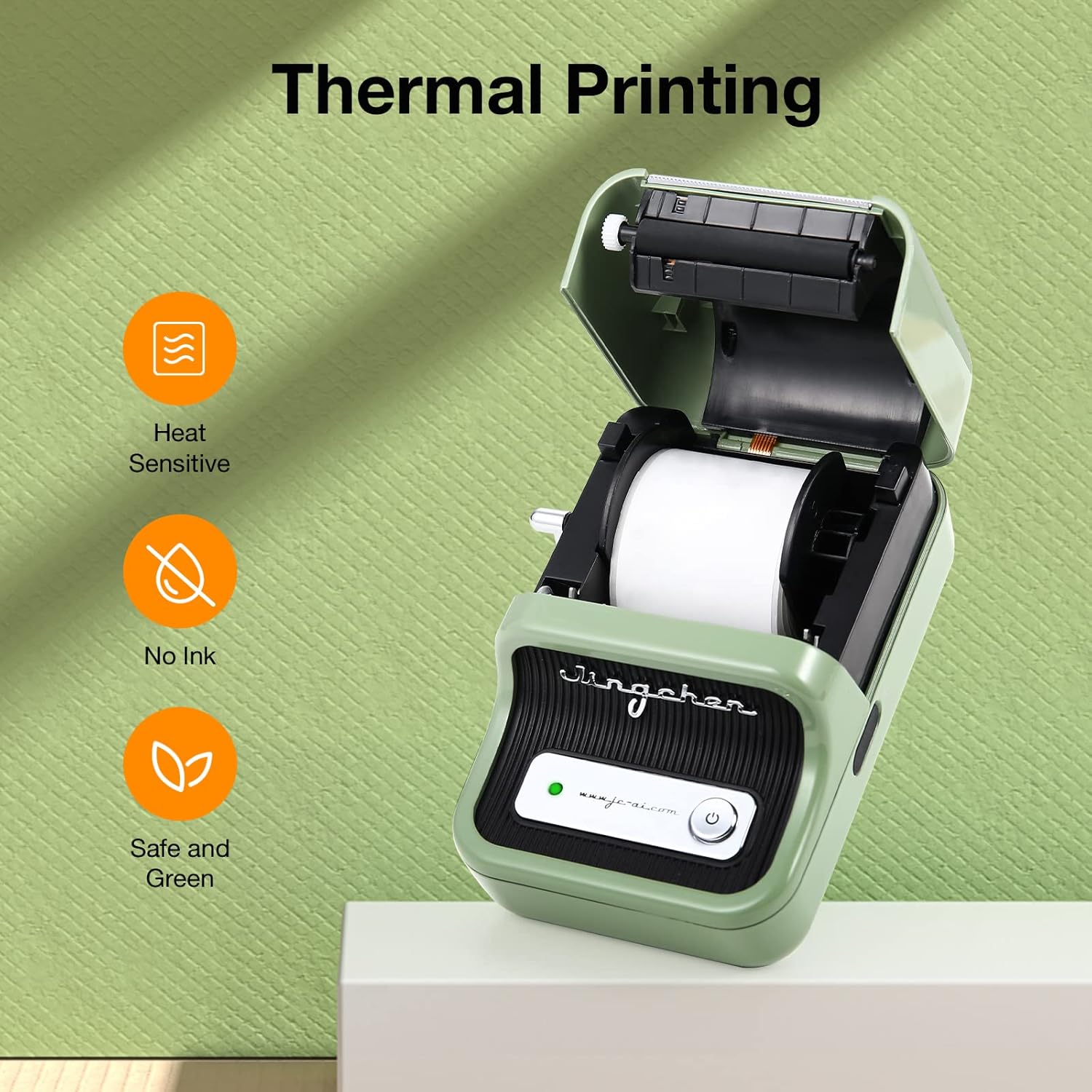 Thumbnail 6 de NIIMBOT B21 etichettatrice Bluetooth mini per etichette adesive 20–50 mm (Verde)