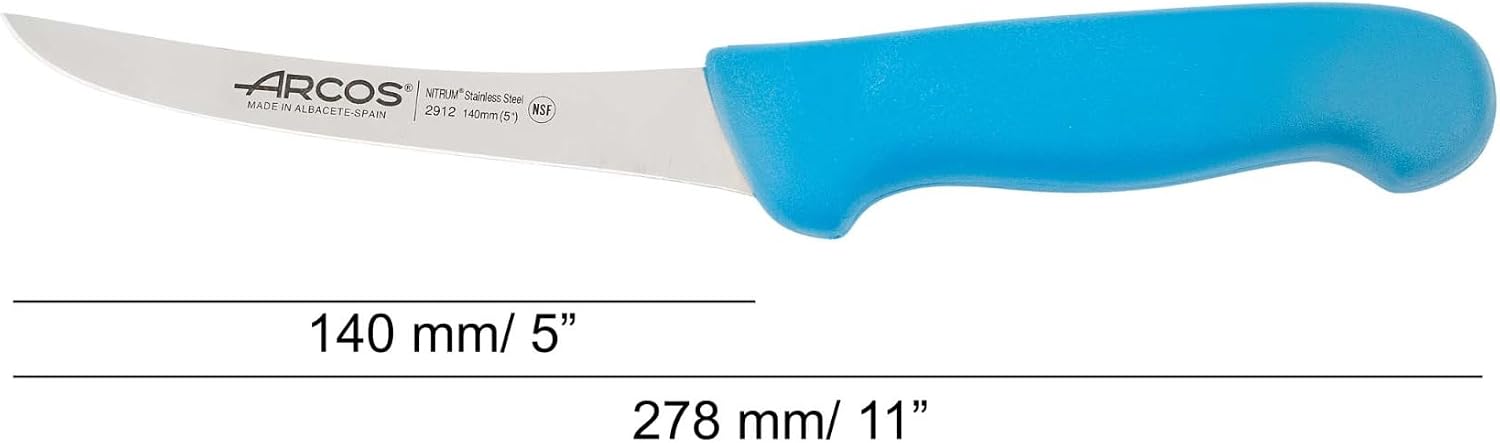 Detalle 2 de Arcos Serie 2900 🍴 Cuchillo Deshuesador Curvo Semiflexible 140mm