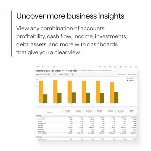 Detalle de Quicken Classic Business & Personal for New Subscribers | 1 Year (PC/Mac Online Code)
