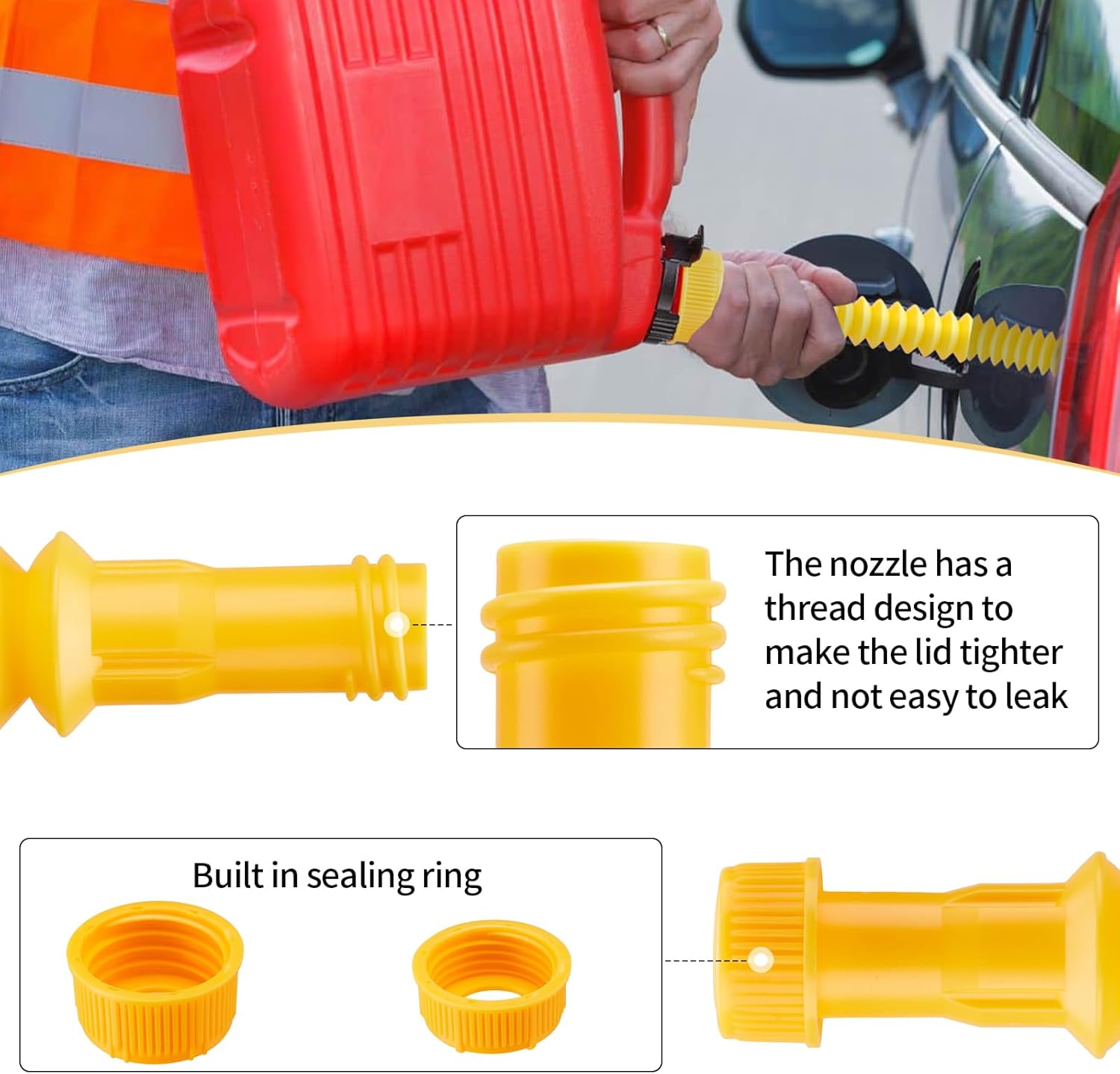 Thumbnail 5 de 5-Pack Gas Can Nozzle Replacement ⚙