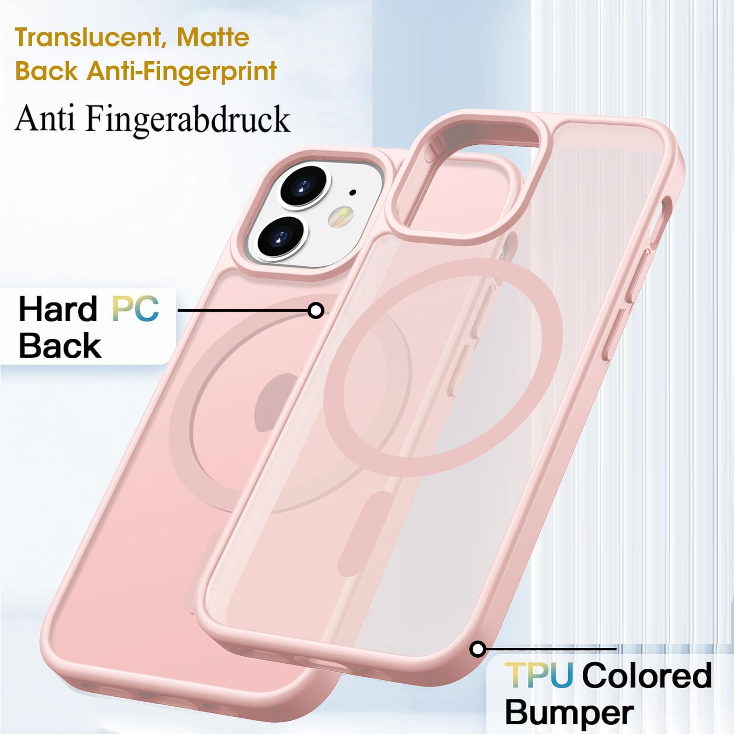 Detalle 2 de ORDA Magnetic Case for iPhone 11 6.1-inch Slim