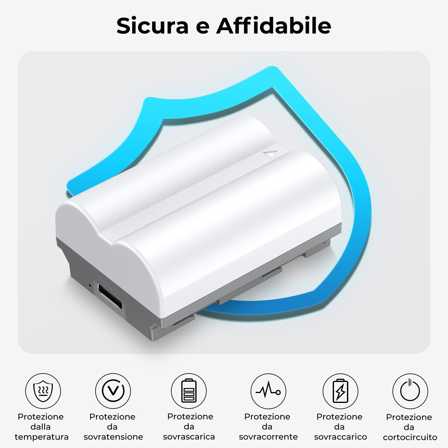 Detalle 2 de K&F CONCEPT NP-W235 Batteria 2400mAh
