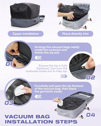 Thumbnail 4 de SZLX Mochila de Vacío para Cabina: compresión al vacío y organización para viajes