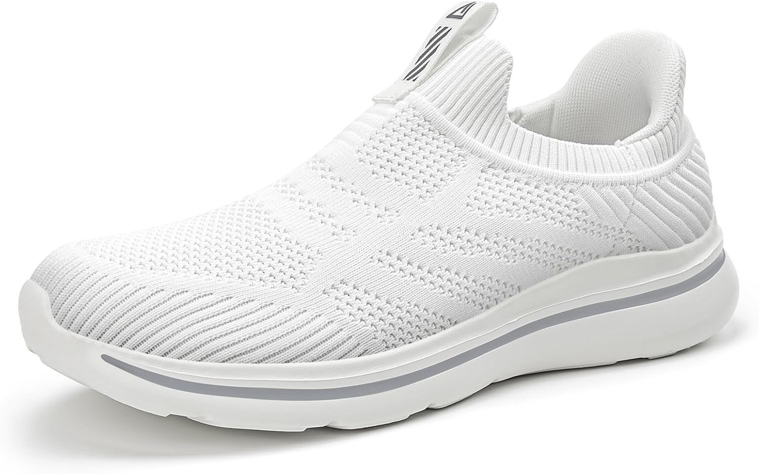 Detalle de ODCKOI Herren Sneaker ohne Schnürsenkel (Slip-on) – atmungsaktive Mesh-Schuhschuhe für Alltag & Sport