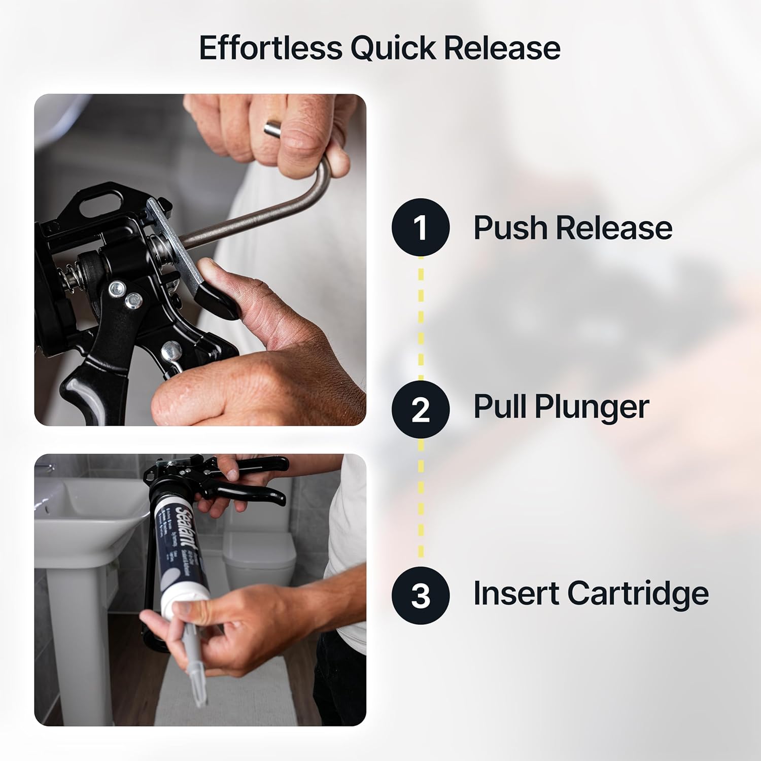Thumbnail 5 de Hemway Sealant Gun 4‑Piece Kit