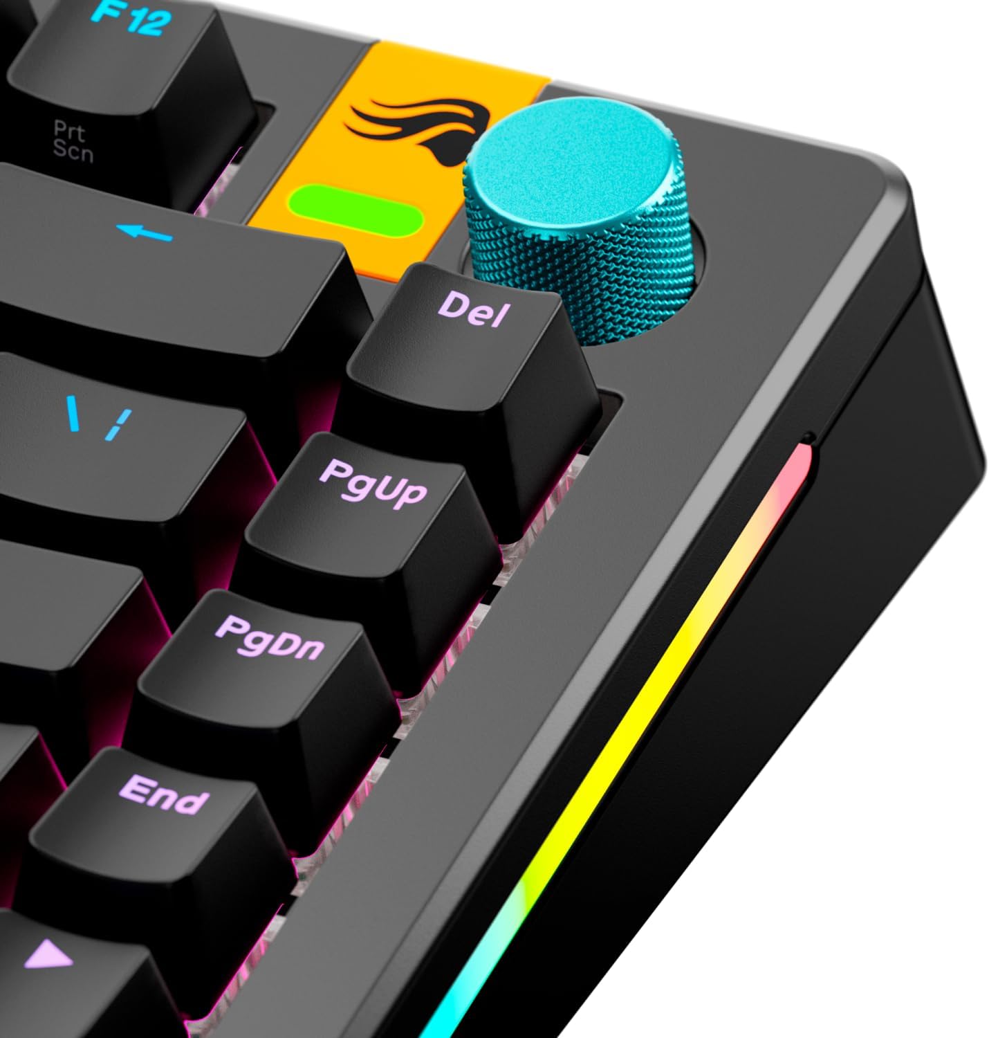 Detalle de Glorious Gaming Rotary Knob – Aluminium‑Knopf für GMMK PRO, Arctic Blue