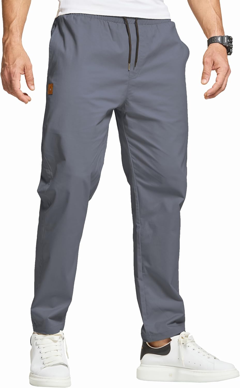 Thumbnail 4 de ZOXOZ Herren Cargo Chino Hose – Freizeithose mit elastischer Taille und verstärkten Taschen