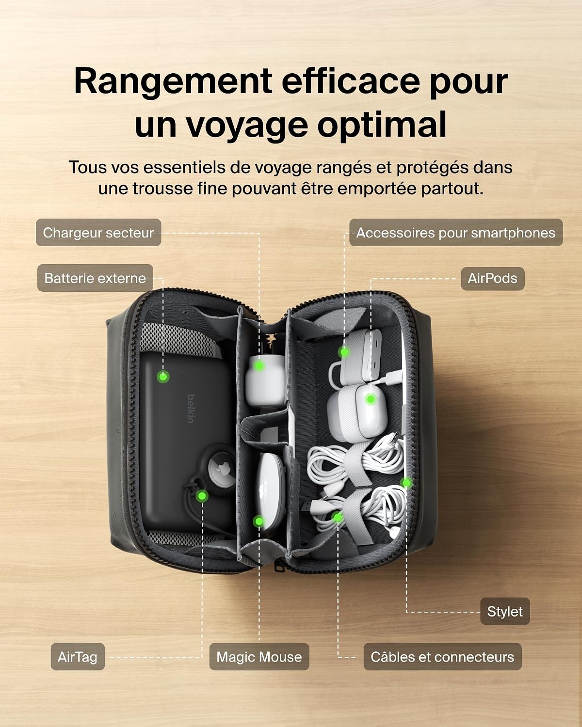Detalle 2 de Belkin Trousse de Rangement 1 L