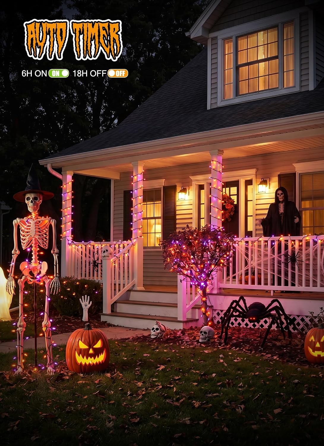 Thumbnail 6 de Brightown Halloween String Lights, 100 LEDs