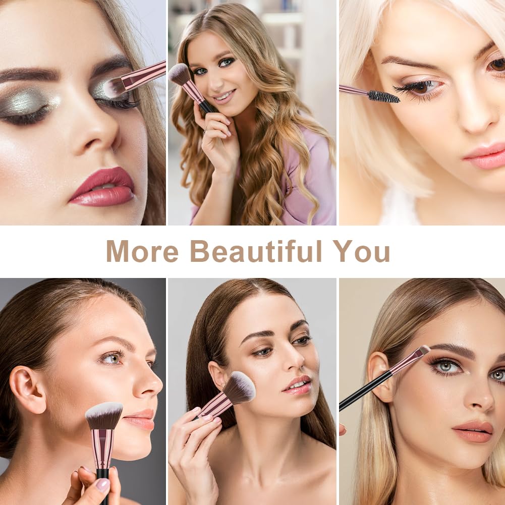 Thumbnail 6 de Vicloon Pinselset Makeup 15-teilig
