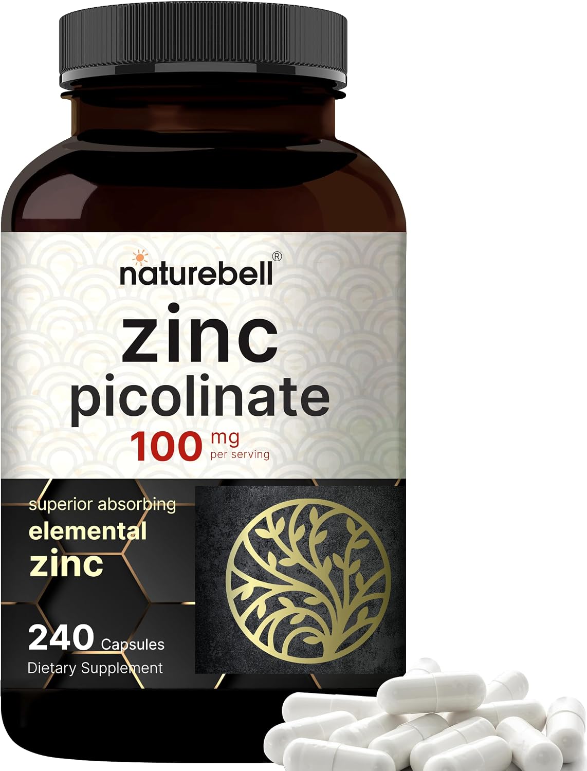 Detalle de Zinc Picolinate Supplement 100 mg