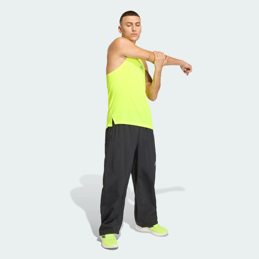 Thumbnail 2 de Camiseta de tirantes para running adi365Breeze de Adidas – Amarillo