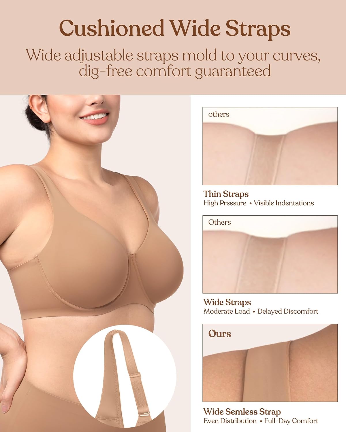 Thumbnail 5 de HSIA Minimizer Bra with Underwire