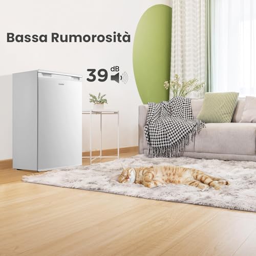 Detalle de COMFEE' Mini Frigo 131L – Frigorifero piccolo bianco con inverter, LED e controllo temperatura