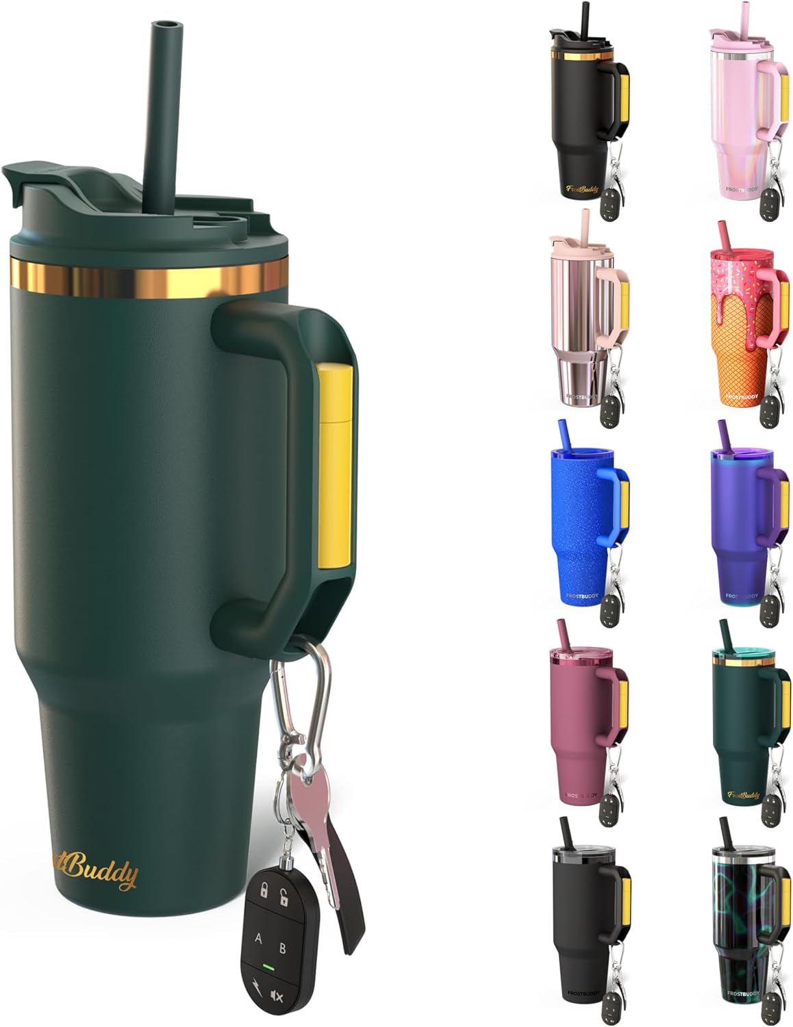 Detalle de Frost Buddy Thicc Buddy 40 oz insulated tumbler