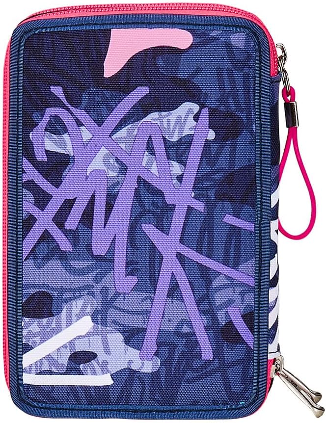 Thumbnail 6 de Seven Astuccio 3 scomparti viola con 44 pezzi: triplo comparto per matite, pennarelli e accessori