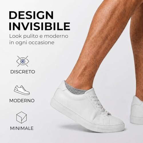 Thumbnail 4 de PS PROUTHS 12 Paia Fantasmini Corti in Cotone – Unisex, Morbidi e Traspiranti