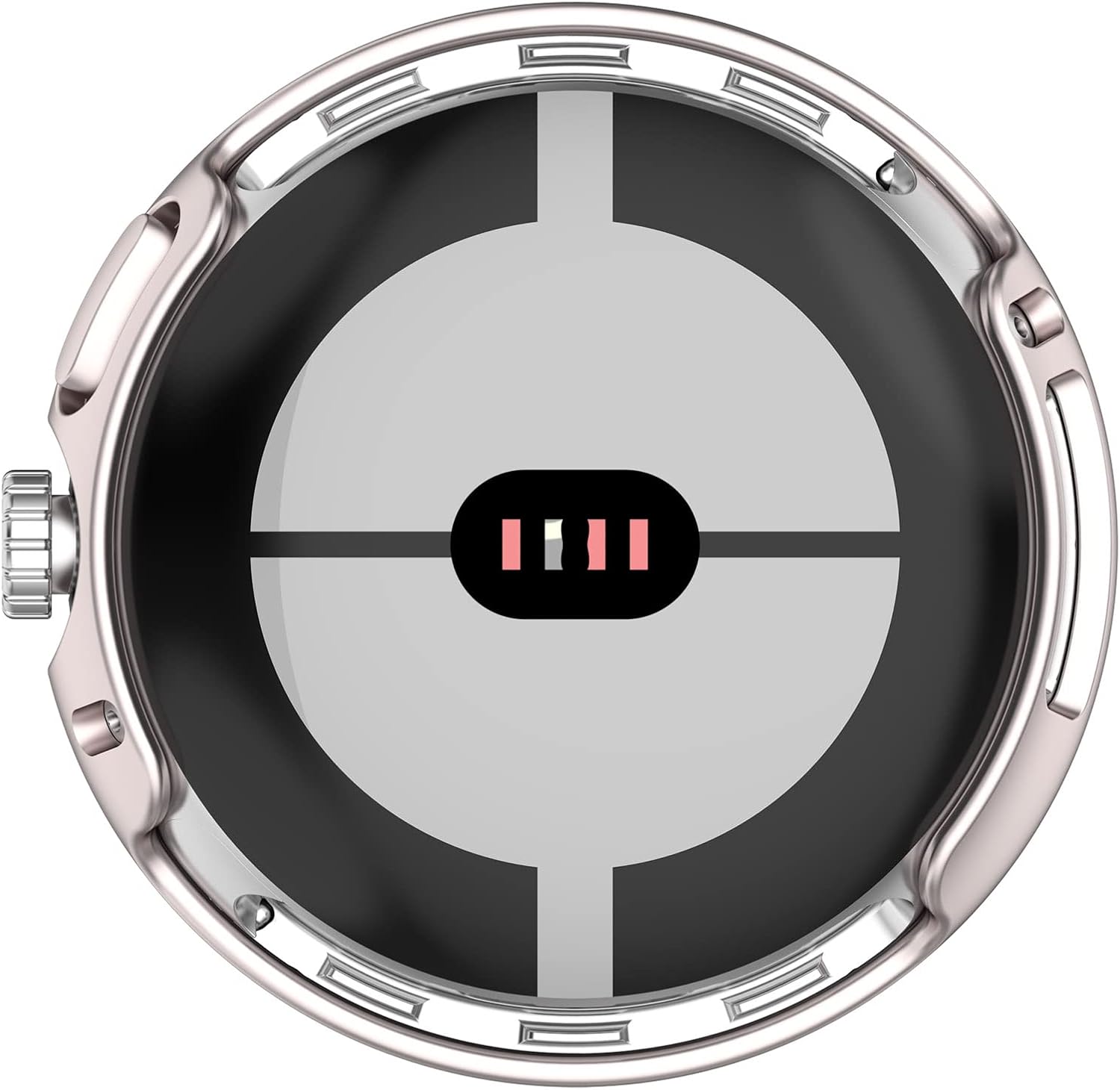 Thumbnail 6 de Panda Bobo Case for Google Pixel Watch 2/Watch 1 – Ultra-Light Hard PC Frame Protective Cover (Star Silver)