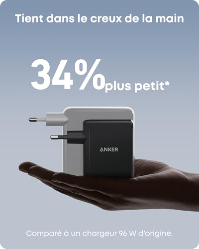 Thumbnail 6 de Anker 736 Nano II 100W — Chargeur USB-C 3 ports (GaN II)