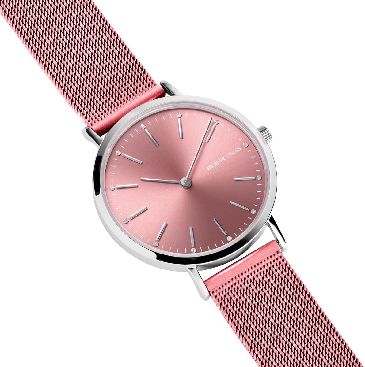 Thumbnail 3 de BERING Damen Quarz Uhr 34 mm – Edelstahlgehäuse, Saphirglas, Milanaisearmband