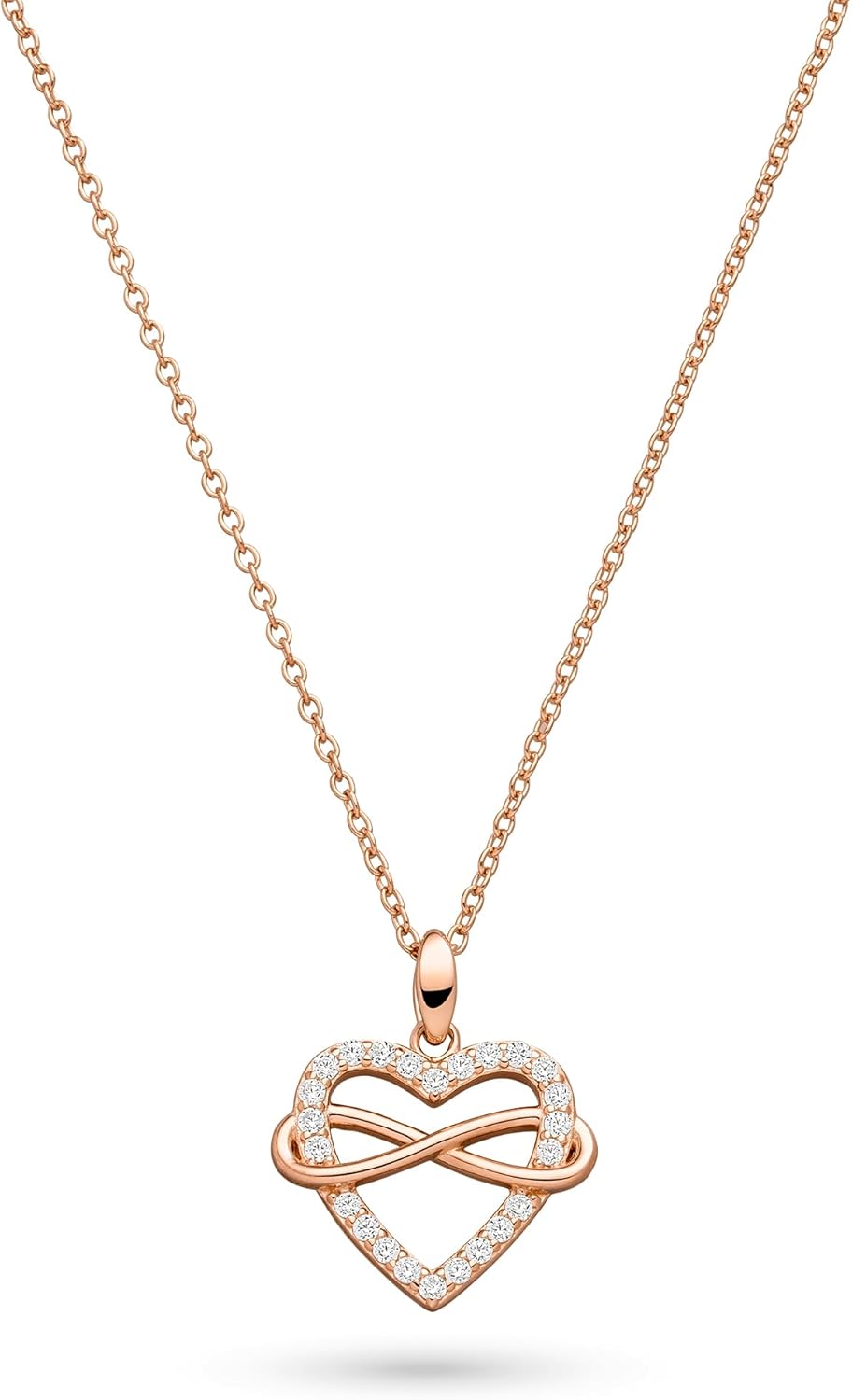 Thumbnail 4 de s.Oliver Damen Schmuck – Halskette aus 925 Silber mit Herz-Infinity Design