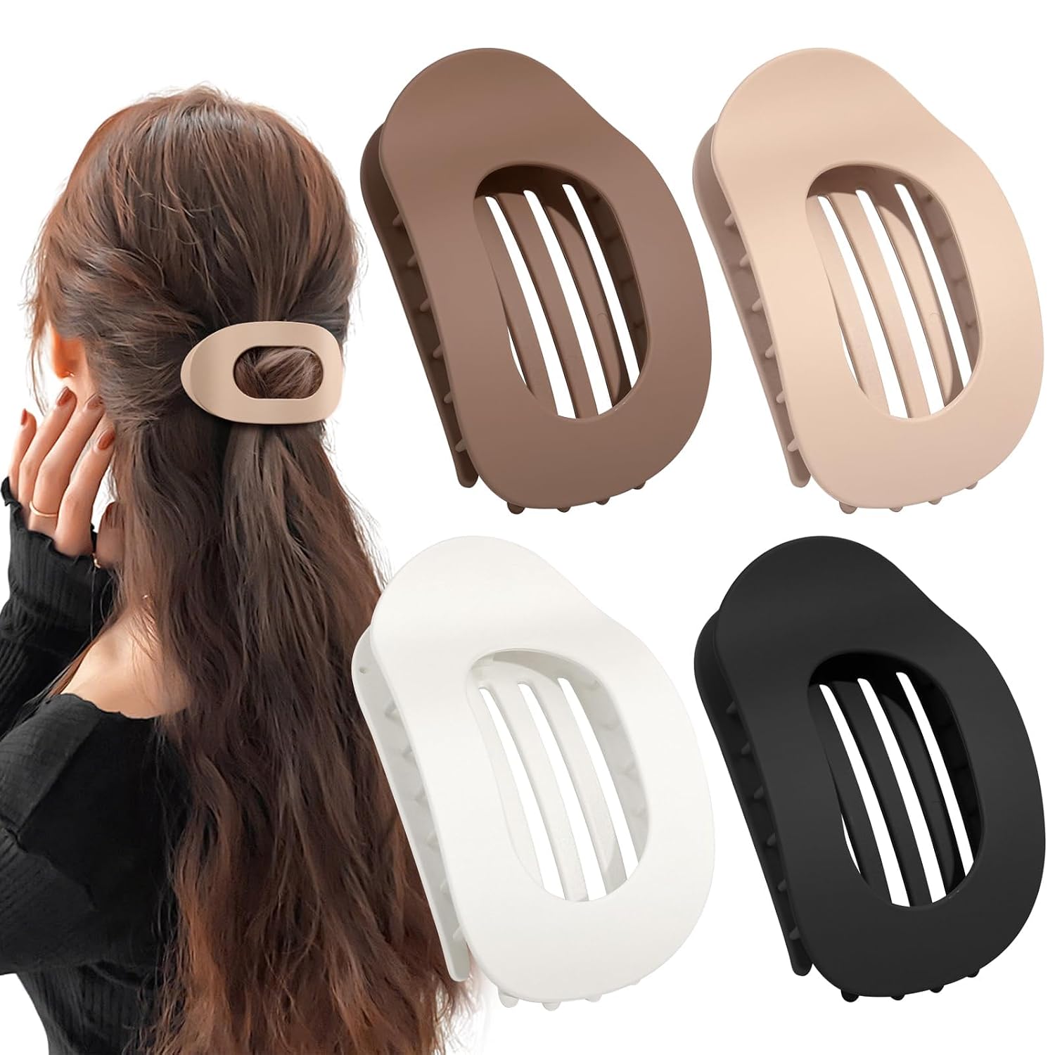 Detalle de Tumurup Flache Haarklammern 4er Set