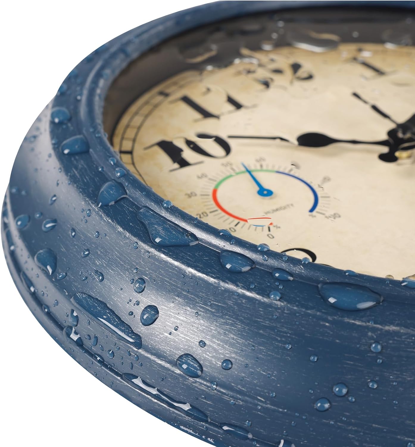 Detalle 2 de Alarllok Outdoor Wall Clock, 12-Inch